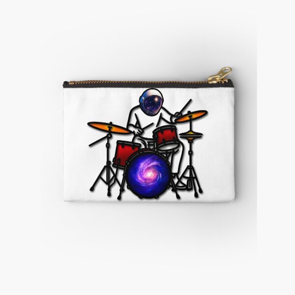 Item preview, Casual astronaut playing the drums designed and sold by gallardostudio.
