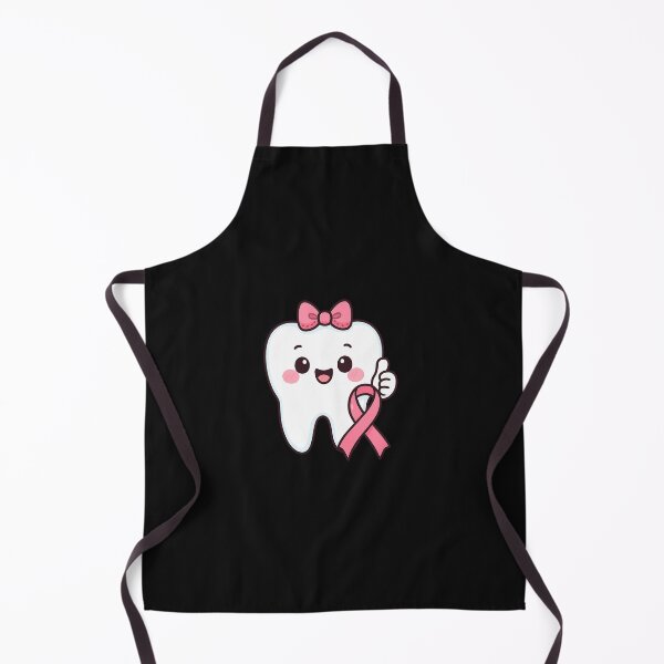 Item preview, Cute Tooth Dentist Breast Cancer Awareness Month Pink Ribbon designed and sold by facegm.