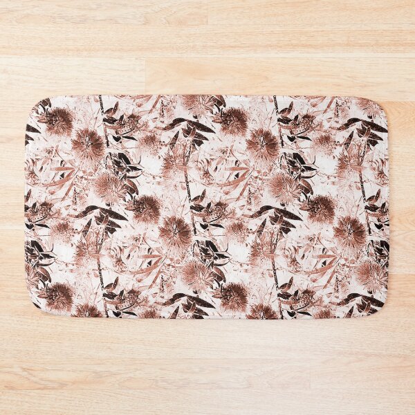 Item preview, Bottlebrush Tree Pattern in Monochromatic Brown designed and sold by Artistestella.