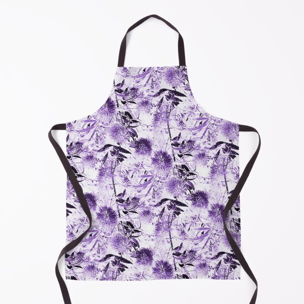 Item preview, Bottlebrush Tree Pattern in Monochromatic Purple designed and sold by Artistestella.