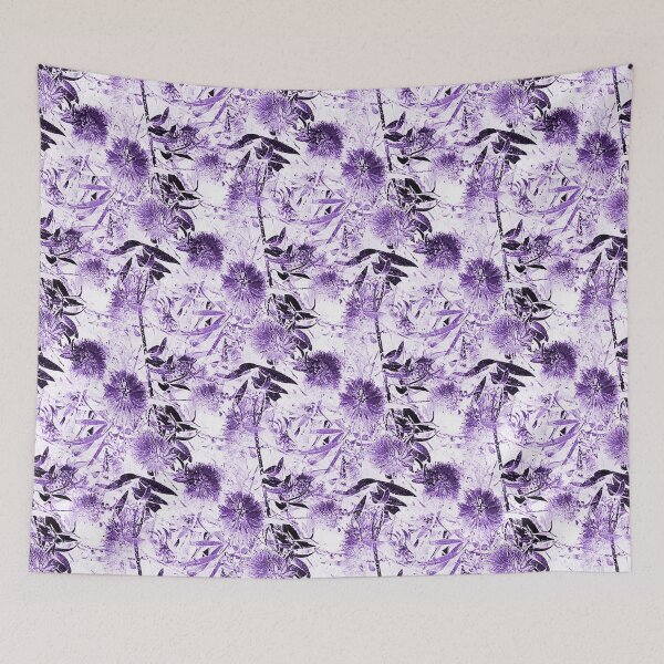 Item preview, Bottlebrush Tree Pattern in Monochromatic Purple designed and sold by Artistestella.