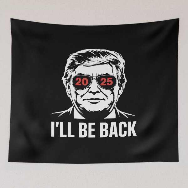 Item preview, I'll Be Back Funny 45 47 Donald Trump 2024 Take America Back designed and sold by splindoershop.