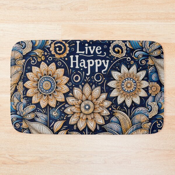 Item preview, Live Happy designed and sold by Beyond The Canvas.
