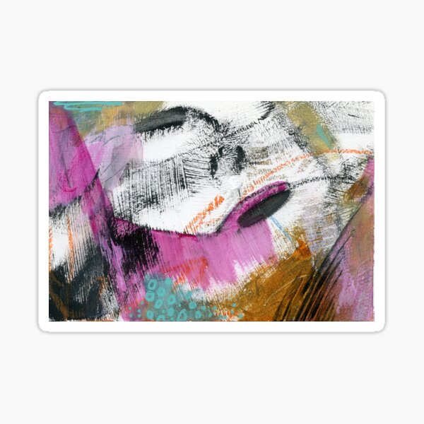 Item preview,   Pink Wave: bold abstract expression designed and sold by EdiesArts.