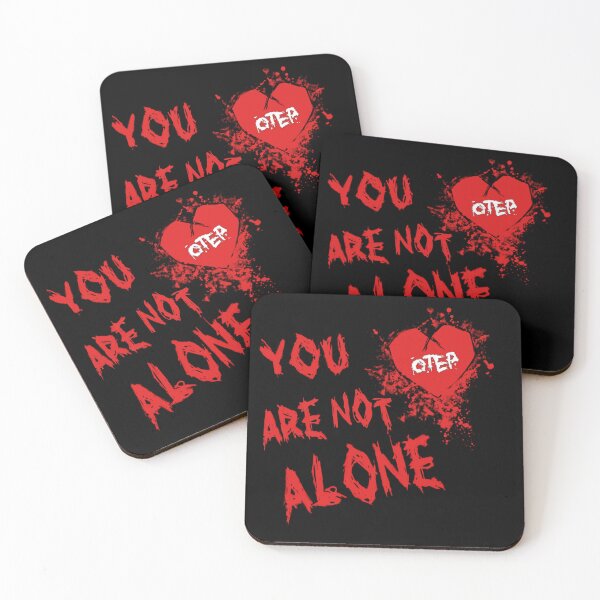 Item preview, YOU ARE NOT ALONE designed and sold by Otep Merch.