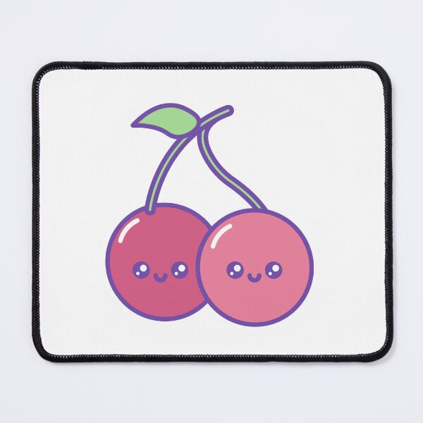 Item preview, Kawaii Cherries – Cute Fruit Faces Cartoon designed and sold by Blueprint&co.