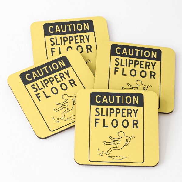 Item preview, Wet Floor Safety Sign Illustration designed and sold by Ching Teoh.