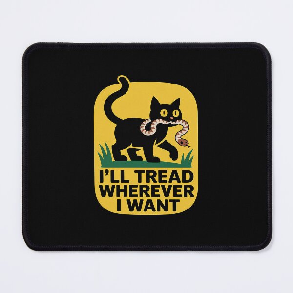 Item preview, I'll Tread Wherever I Want T Shirt, No Step on Snek designed and sold by splindoershop.