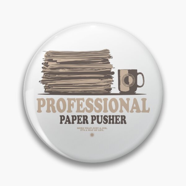Item preview, Professional Paper Pusher – Loan Signing Agent Humor Design designed and sold by NotaryLife.