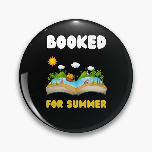 Item preview, booked for summer funny book lover beach reading holiday designed and sold by Artstastic.