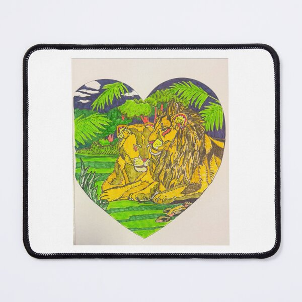 Item preview, LIONS IN LOVE designed and sold by trevorp.