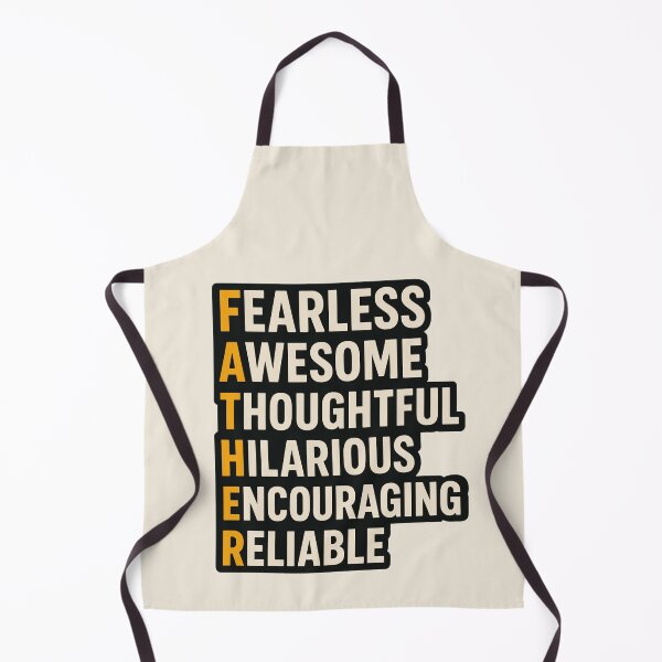 Item preview, FATHER Acronym Typography – Meaningful Dad Tribute designed and sold by Artbyminga.