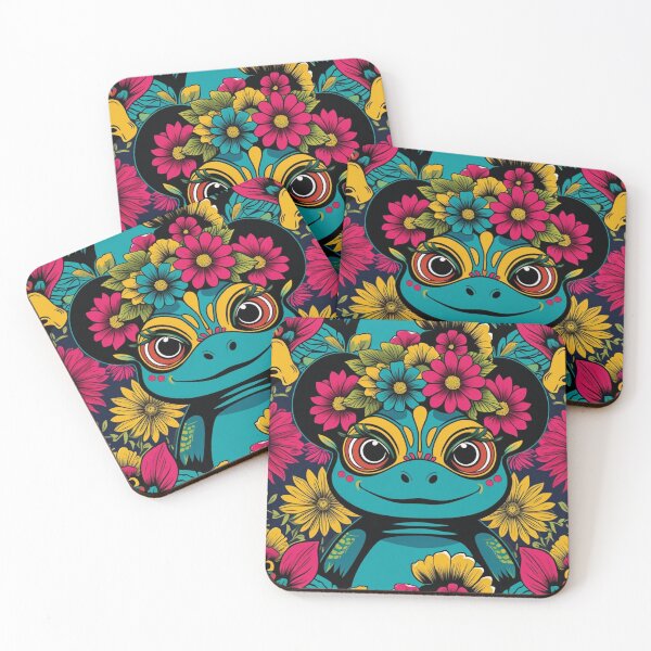 Item preview, FabulousFrida Frog Fiesta designed and sold by KateWiseArt.