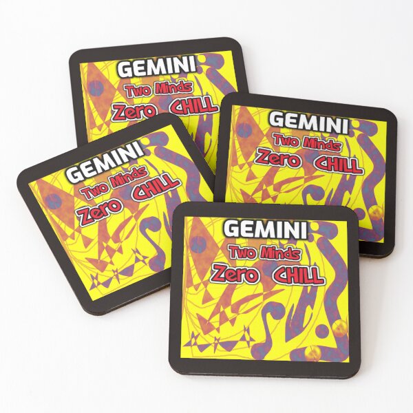 Item preview, Gemini Two Minds Zero Chill funny saying designed and sold by SmashingDeals.