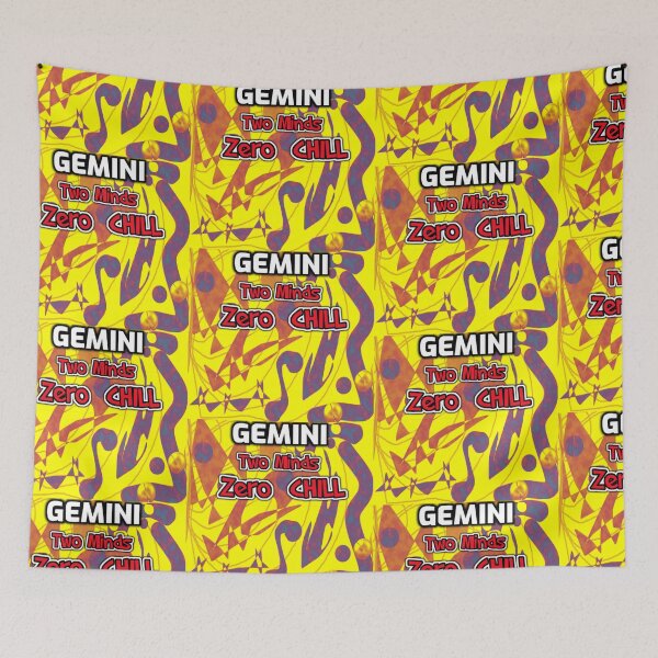 Item preview, Gemini Two Minds Zero Chill funny saying designed and sold by SmashingDeals.