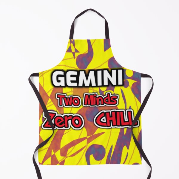 Item preview, Gemini Two Minds Zero Chill funny saying designed and sold by SmashingDeals.