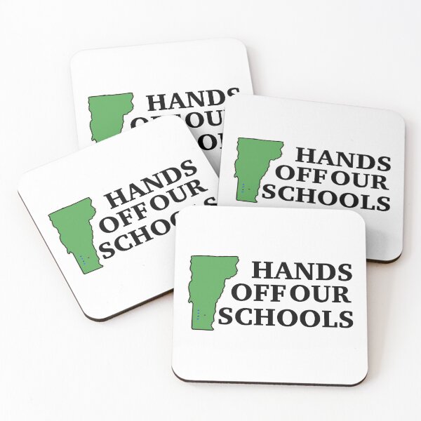 Item preview, Hands Off Our Schools - Southern Vermont BRSU School District designed and sold by theswolebaker.