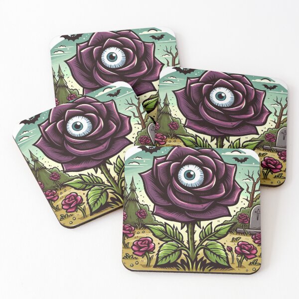 Item preview, Rose flower with an eye designed and sold by DarkWitch03.