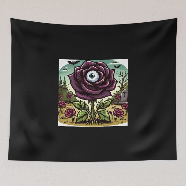 Item preview, Rose flower with an eye designed and sold by DarkWitch03.