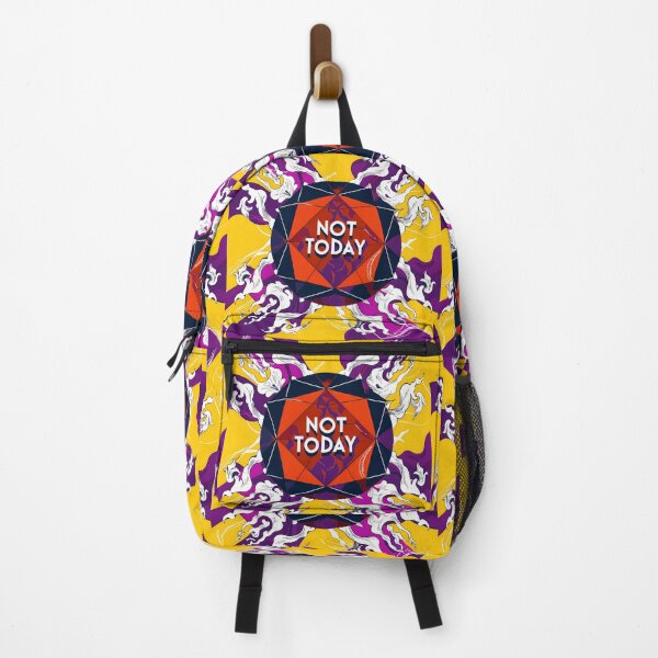 Item preview, Abstract "Not Today" with Geometric and Flowing Elements designed and sold by ART ATTACK ZONE.