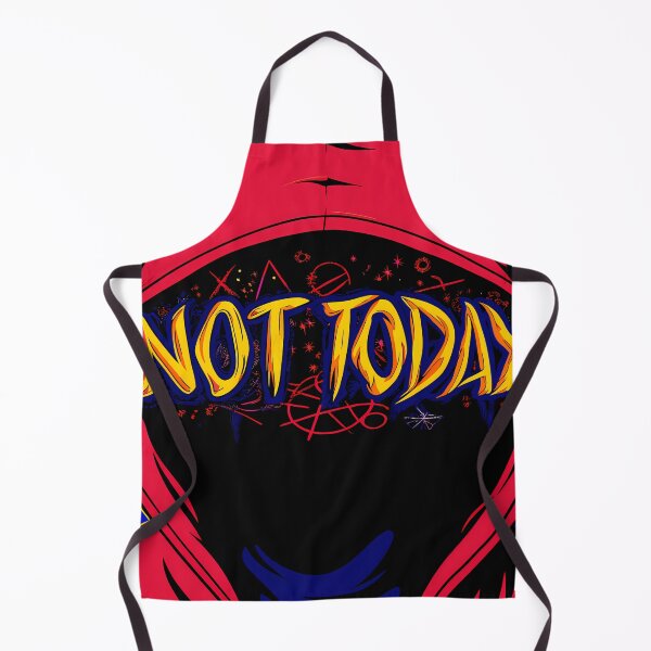 Item preview, "Not Today" Hooded Figure in Cosmic Scene designed and sold by ART ATTACK ZONE.