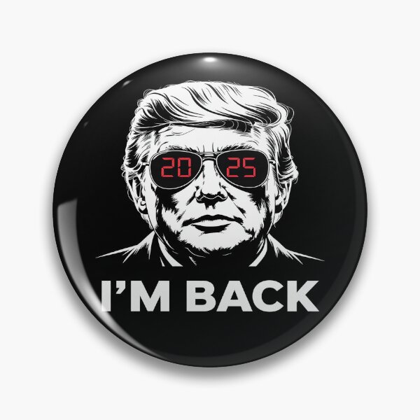 Item preview, I'm Back Trump 2024 Patriotic Take America Back Election designed and sold by splindoershop.