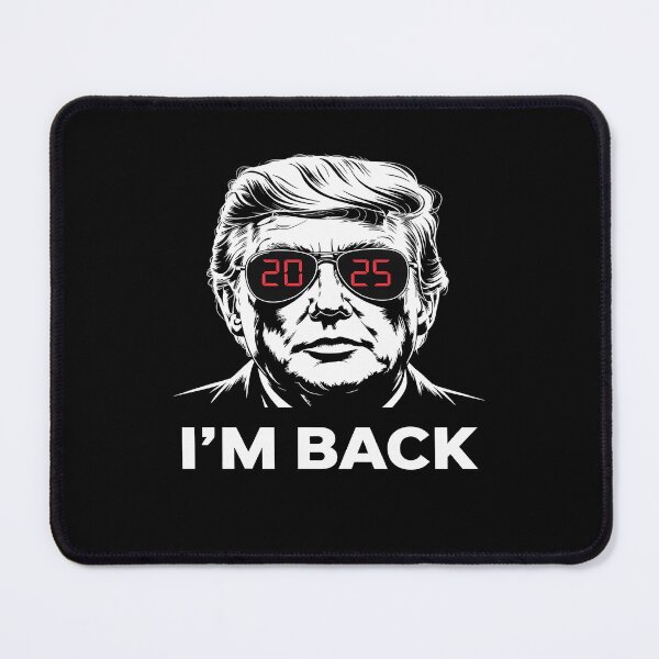Item preview, I'm Back Trump 2024 Patriotic Take America Back Election designed and sold by splindoershop.