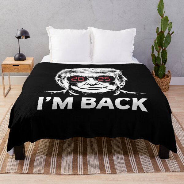 Item preview, I'm Back Trump 2024 Patriotic Take America Back Election designed and sold by splindoershop.