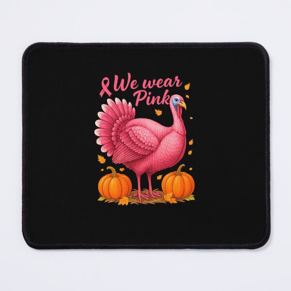 Item preview, Thanksgiving Turkey Breast Cancer Awareness We Wear Pink designed and sold by diyoor.