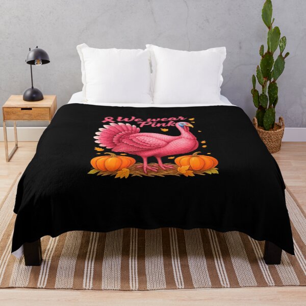 Item preview, Thanksgiving Turkey Breast Cancer Awareness We Wear Pink designed and sold by diyoor.