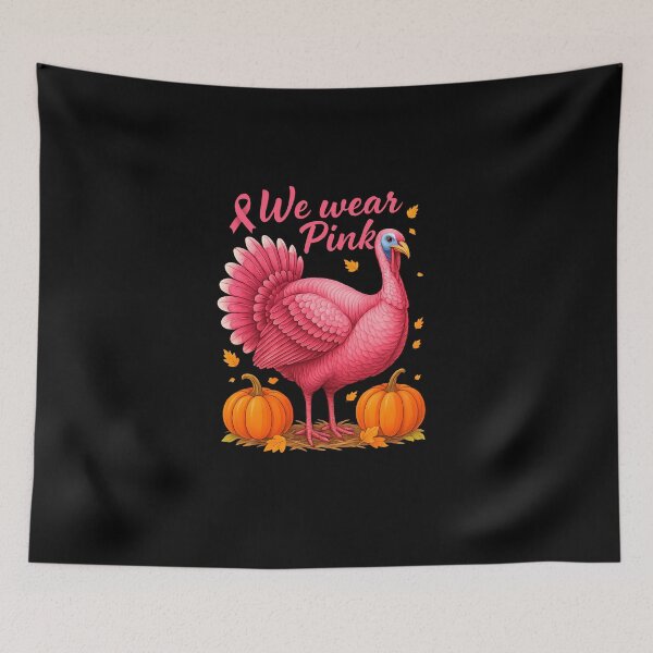 Item preview, Thanksgiving Turkey Breast Cancer Awareness We Wear Pink designed and sold by diyoor.