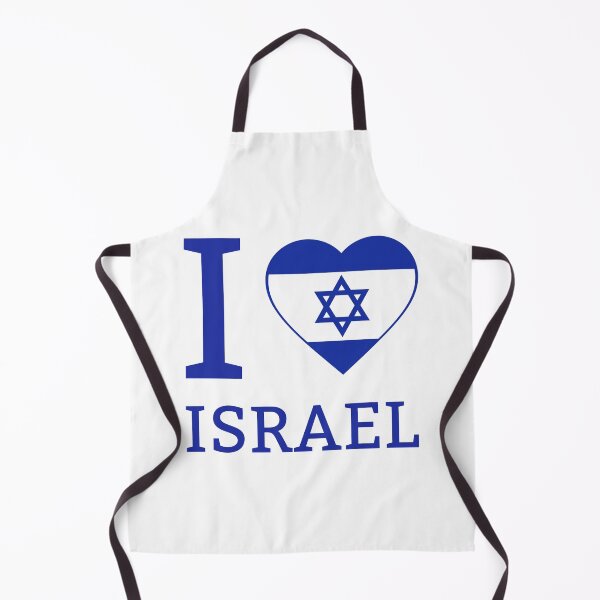 Item preview, I heart Israel flag design designed and sold by Rachel the Artist .