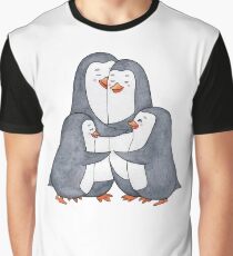 Penguins family. Hug Graphic T-Shirt