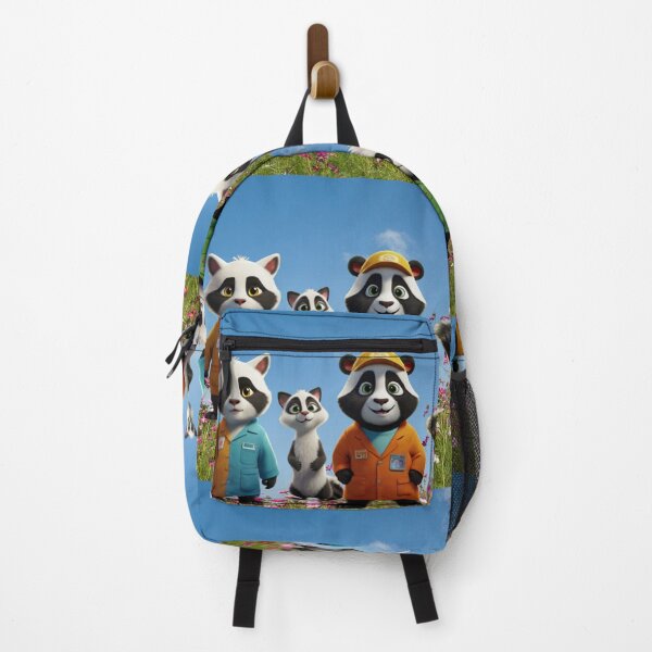 Item preview, Explorer Raccoon Family – Friendship and Adventures in Nature designed and sold by Artitude Studio.