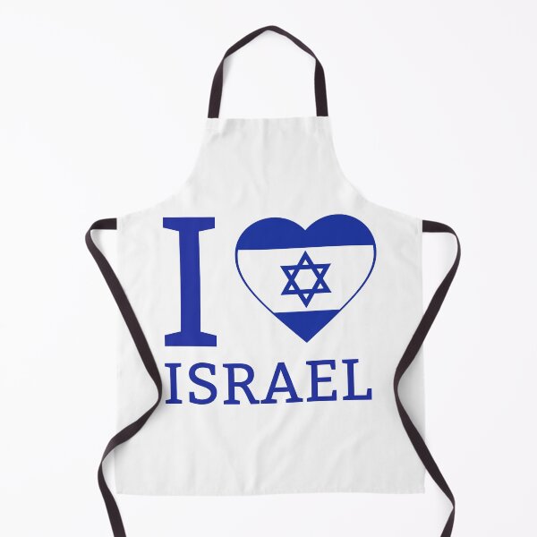 Item preview, I heart Israel flag design designed and sold by Rachel the Artist .