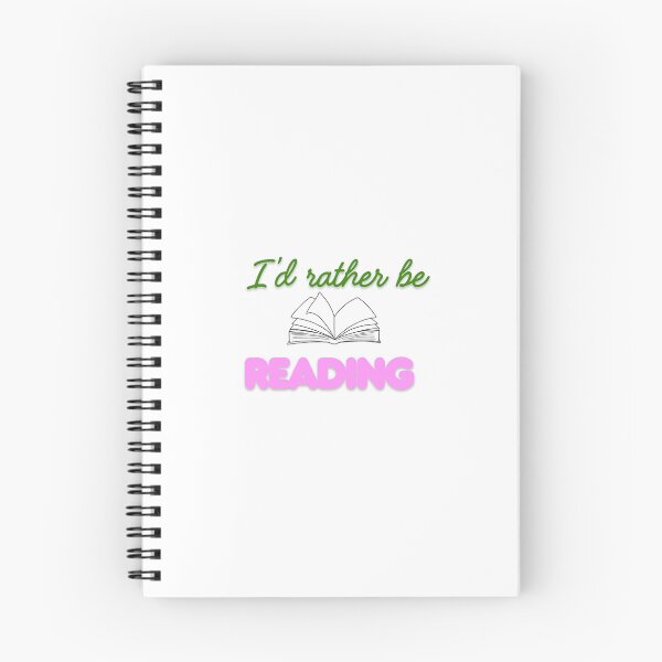 Item preview, I'd Rather Be Reading designed and sold by Scrappy Gardeners.