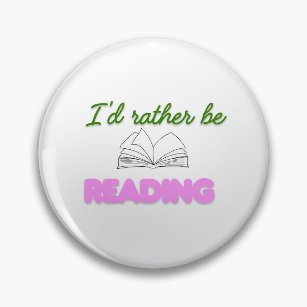 Item preview, I'd Rather Be Reading designed and sold by Scrappy Gardeners.