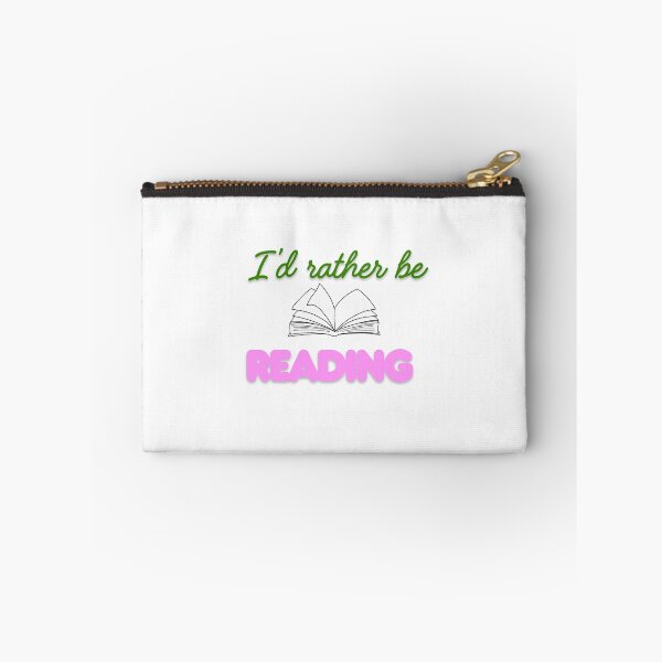 Item preview, I'd Rather Be Reading designed and sold by Scrappy Gardeners.