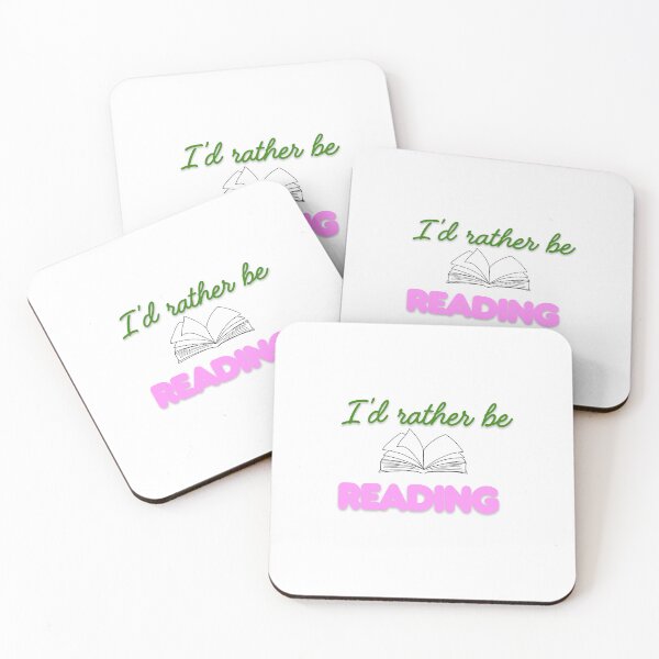Item preview, I'd Rather Be Reading designed and sold by Scrappy Gardeners.