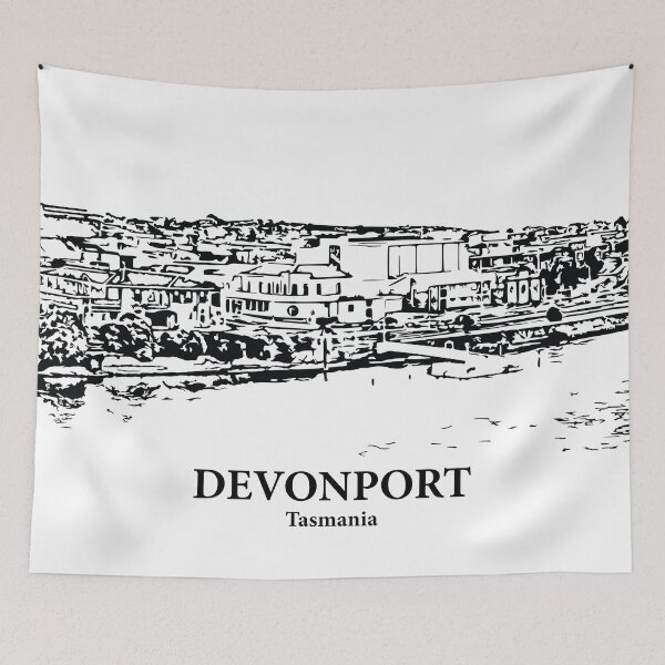 Item preview, Devonport - Tasmania designed and sold by Lakeric Cityscapes.