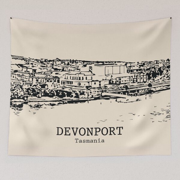 Item preview, Devonport - Tasmania designed and sold by Lakeric Cityscapes.