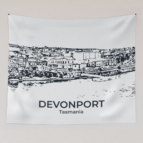 Item preview, Devonport - Tasmania designed and sold by Lakeric Cityscapes.