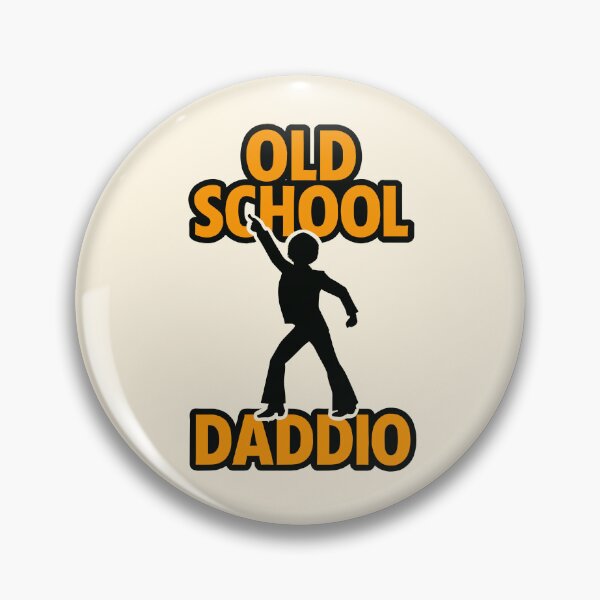Item preview, Old School Daddio – Retro Disco Dad Design designed and sold by Artbyminga.