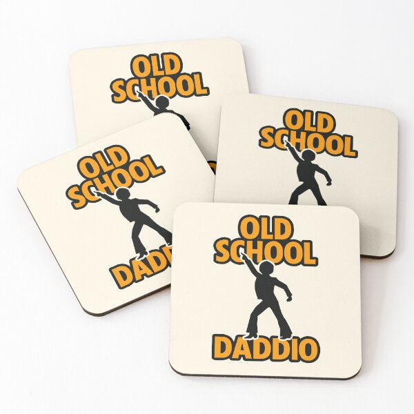 Item preview, Old School Daddio – Retro Disco Dad Design designed and sold by Artbyminga.