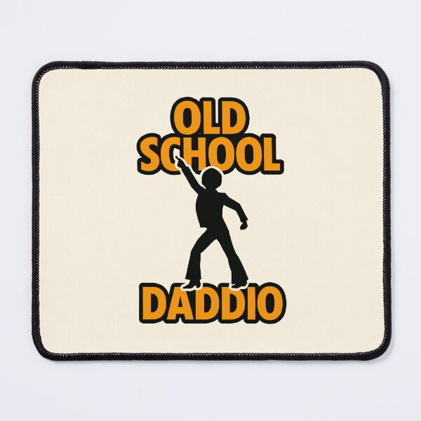 Item preview, Old School Daddio – Retro Disco Dad Design designed and sold by Artbyminga.