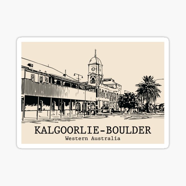 Aperçu de l'œuvre Kalgoorlie-Boulder – Australie occidentale créée et vendue par Lakeric.