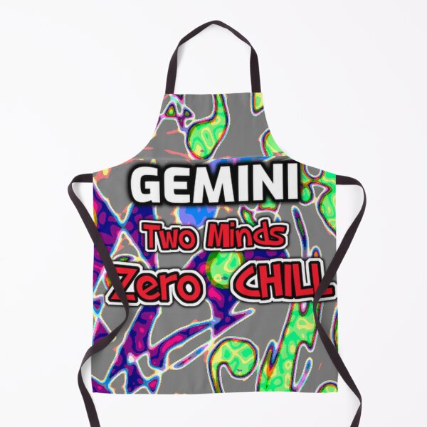 Item preview, Gemini  Two Minds Zero Chill funny quote designed and sold by SmashingDeals.
