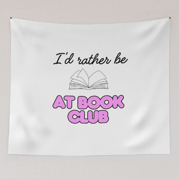 Item preview, I'd Rather Be at Book Club designed and sold by Scrappy Gardeners.