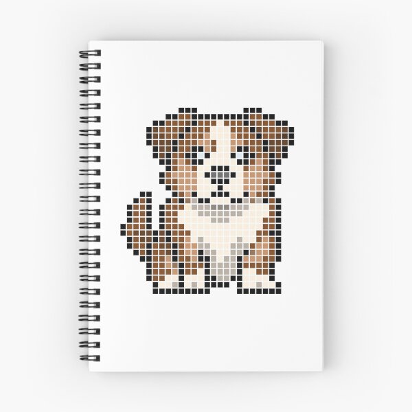 Item preview, Pixeled aussie (red tri) designed and sold by Brain Fart Buffet.