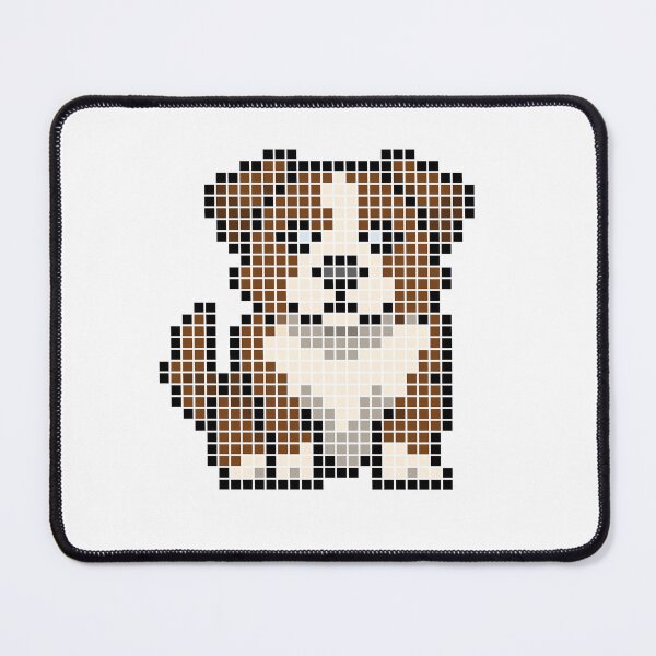 Item preview, Pixeled aussie (red bi) designed and sold by Brain Fart Buffet.